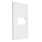 Placa 1 POSTO 4X2 Branco Pial Plus+            