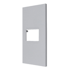 Placa 1 Posto 4X2 Cinza Pial Plus+            