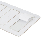 Placa "220 V" Plástico 5x25cm