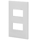 Placa 2 Módulos 4x2 - Branco - Pial Plus +
