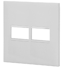 Placa 2 Módulos 4x4 - Branco - Pial Plus +