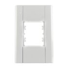 Placa 2 Módulos + Suporte 4x2 - Fame Modulare - 0072