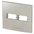 Placa 2 Módulos + Suporte 4x4 - Inova Titanium - 85580