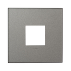 Placa 2 Postos 4X4 Alumínio Magnesium Arteor Legrand