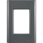 Placa 3 postos 4x2 Grafite Tramontina