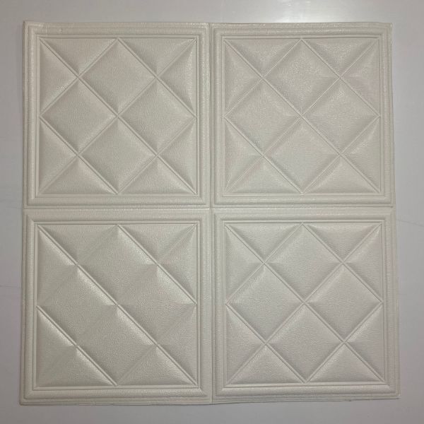 PLACA 3D AUTO ADESIVA PARA PAREDE 70X70CM KIT 4 PÇS