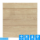 Placa 3d Espuma Autocolante 70x70cm Amadeirado Carvalho 0,49m²