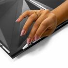 Placa 3d Madrid Dark Auto Adesivo 50x50 Cm (preto)