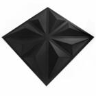 Placa 3d Madrid Dark Auto Adesivo 50x50 Cm (preto)