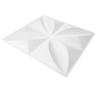 Placa 3d Mini Paris Auto Adesivo 25x25 Cm (branco)