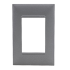 Placa 3 Postos 4X2 Alumínio Pial Plus+           