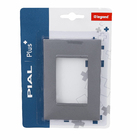 Placa 3 Postos 4X2 Alumínio Pial Plus+           