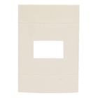 Placa 4X2 1 Módulo Marfim Saara Decor Schneider