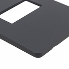 Placa 4X2 1 Módulo Stellar Black Orion Schneider