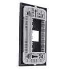 Placa 4x2 1Módulo(s) com Suporte Inova Pro Class Black Piano Alumbra