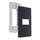 Placa 4x2 1Módulo(s) com Suporte Inova Pro Class Black Piano Alumbra