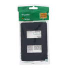 Placa 4X2 2 Módulos Stellar Black Orion Schneider