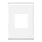 Placa 4x2 2 Postos Juntos Com Suporte Tramontina Linha Liz