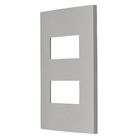 Placa 4x2 2Módulo(s) DIST com Suporte Inova Pro Class Titanium Alumbra