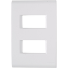 Placa 4x2 2p Afastadas Branca Liz Tramontina