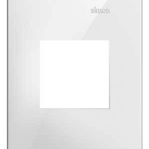 Placa 4x2 2p Branco Simon 35 - Simon | Leroy Merlin