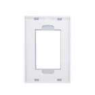 PLACA 4X2 - 3 MÓDULOS (ACRÍLIC BRANCO) - LX