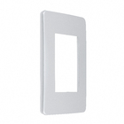 Placa 4X2 3 Módulos Branco Alumínio Cosmic Grey Orion Schneider