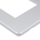 Placa 4X2 3 Módulos Branco Alumínio Cosmic Grey Orion Schneider