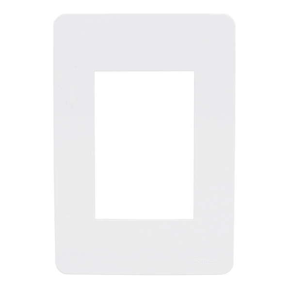 Placa 4X2 3 Módulos Branca Orion Schneider