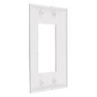 Placa 4X2 3 Módulos Branco Puro Decor Schneider
