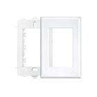 Placa 4x2 3 Módulos Com Suporte Fame Evidence