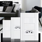 Placa 4x2 3 Módulos Com Suporte Fame Modulare Branca