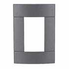 Placa 4X2 3 Módulos Onix Decor Schneider