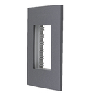 Placa 4x2 3Módulo(s) com Suporte Inova Pro Class Grafite Alumbra