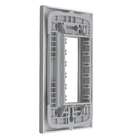 Placa 4x2 3Módulo(s) com Suporte Inova Pro Class Titanium Alumbra