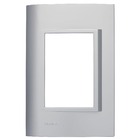 PLACA 4X2 3MODULOS ALUMÍNIO VIVACE