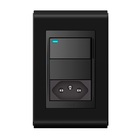 Placa 4x2 , Refinatto Premium 2 Posições Preto / Preto