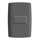 Placa 4x2 Cega com Suporte Grafite Simon 30 Simon