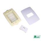 Placa 4x2 Com Furo 11mm De Fios E Cabos Elétricos Home Blux B