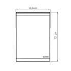 Placa 4x2 Furo Central Com Suporte Tramontina Linha Liz