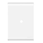 Placa 4x2 Furo Central Com Suporte Tramontina Linha Liz