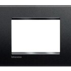 Placa 4x2 Livinglight 3t Anthracite - Pial
