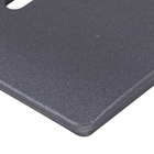 Placa 4X2 para 3 Interruptores Preta Grafite Novara Dicompel