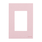 Placa 4x2 para 3 Módulos Acrílico Ouro Rosé Madrid Lexman