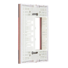 Placa 4x2 para 3 Módulos Acrílico Ouro Rosé Madrid Lexman