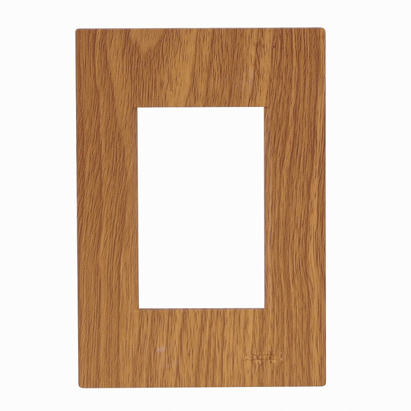 Placa 4x2 para 3 Módulos com Suporte Cumaru Madrid Lexman