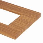 Placa 4x2 para 3 Módulos com Suporte Cumaru Madrid Lexman