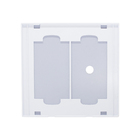 PLACA 4X4 - 1 FURO (ACRÍLIC BRANCO) - LX