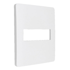 Placa 4X4 2 Módulos Branca Orion Schneider