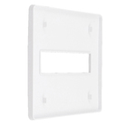 Placa 4X4 2 Módulos Branca Orion Schneider